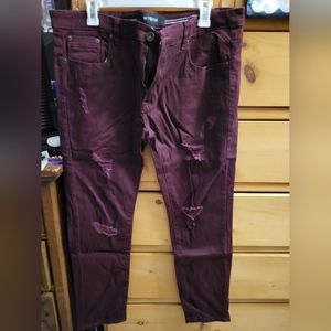 Mens Distressed Skinny Jeans